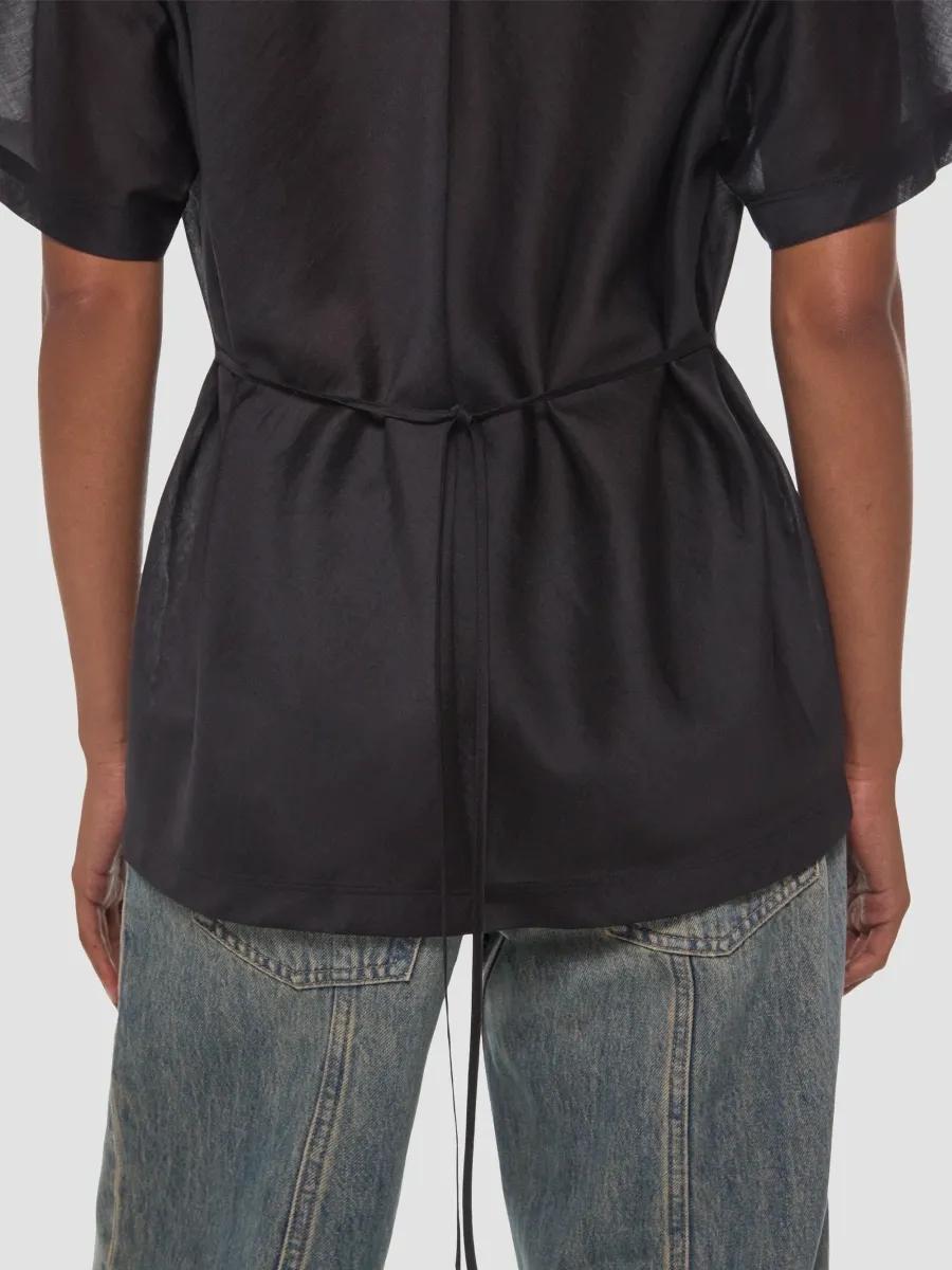 Helmut Lang Women's Voile Crewneck T-Shirt | Thumbnail 5