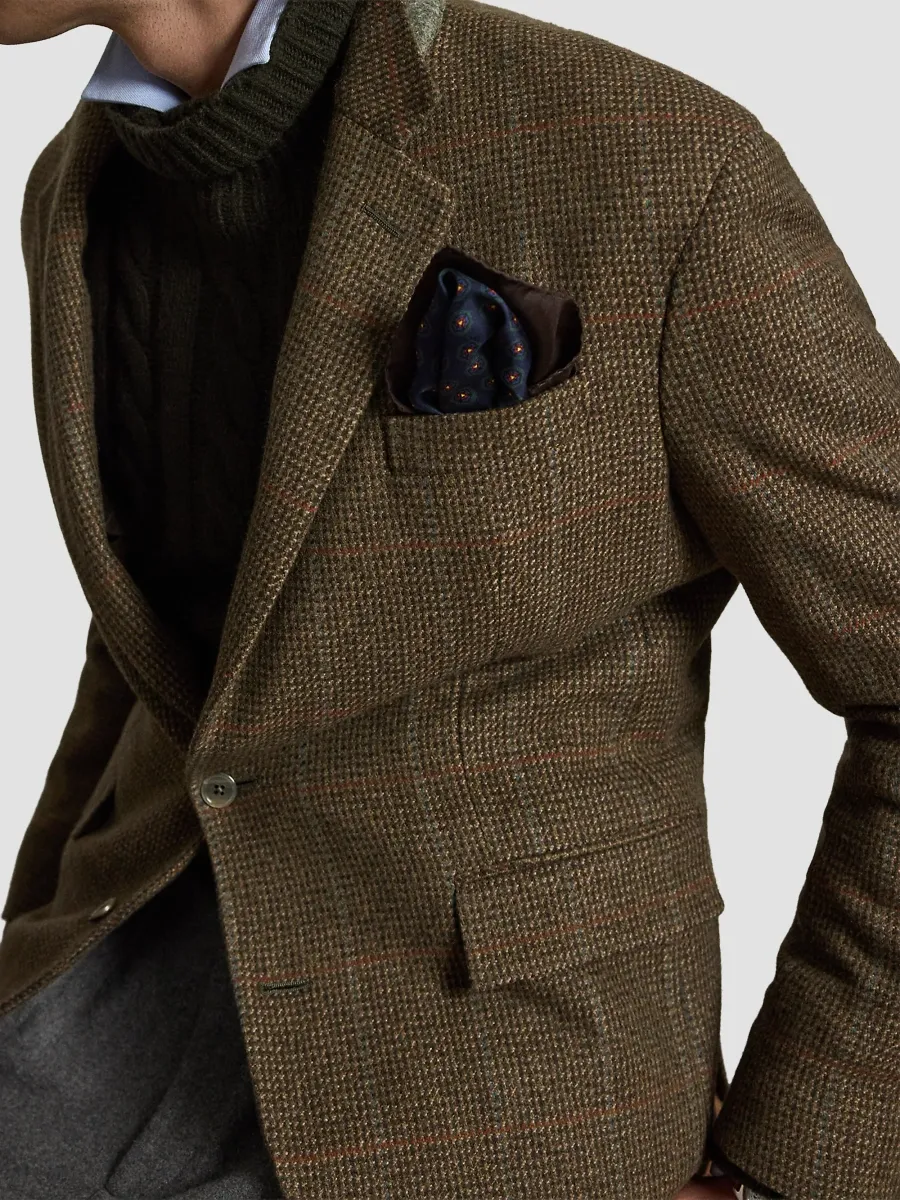 Polo Ralph Lauren Men's Heyworth Tick-Weave Wool Tweed Jacket | Thumbnail 5 Polo Ralph Lauren Men's Heyworth Tick-Weave Wool Tweed Jacket | Thumbnail 5