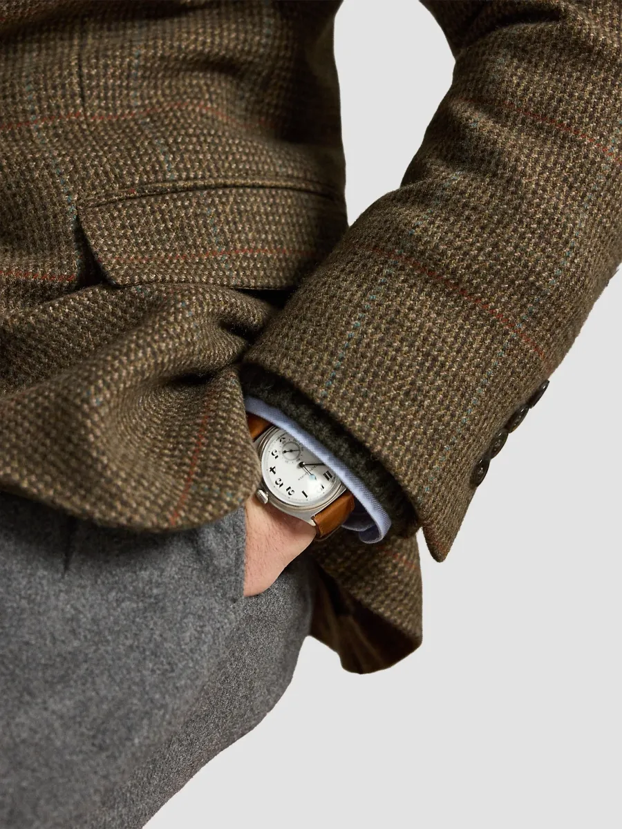 Polo Ralph Lauren Men's Heyworth Tick-Weave Wool Tweed Jacket | Thumbnail 6 Polo Ralph Lauren Men's Heyworth Tick-Weave Wool Tweed Jacket | Thumbnail 6
