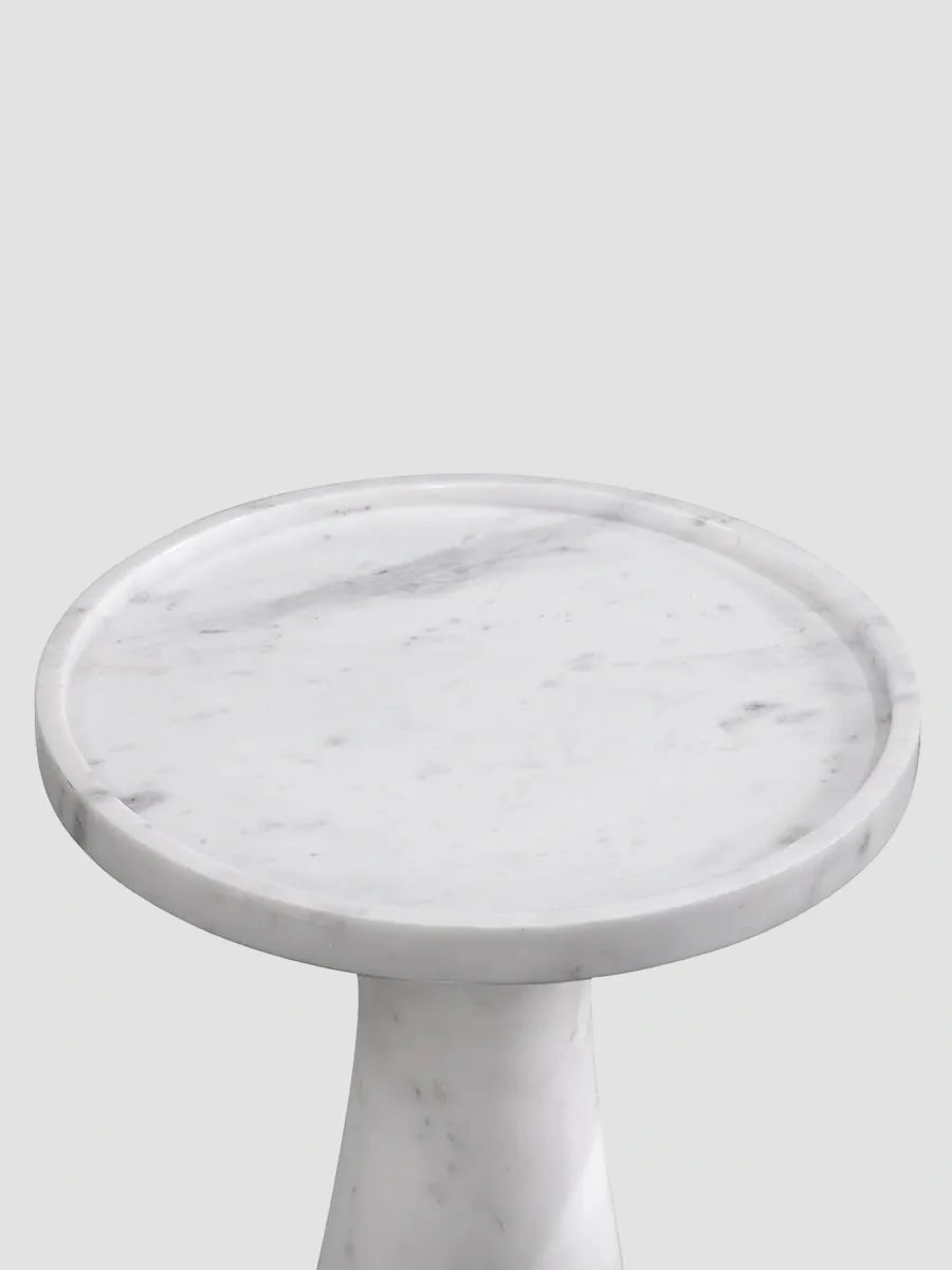 Bassett Mirror Birdi Marble Accent Table | Thumbnail 2
