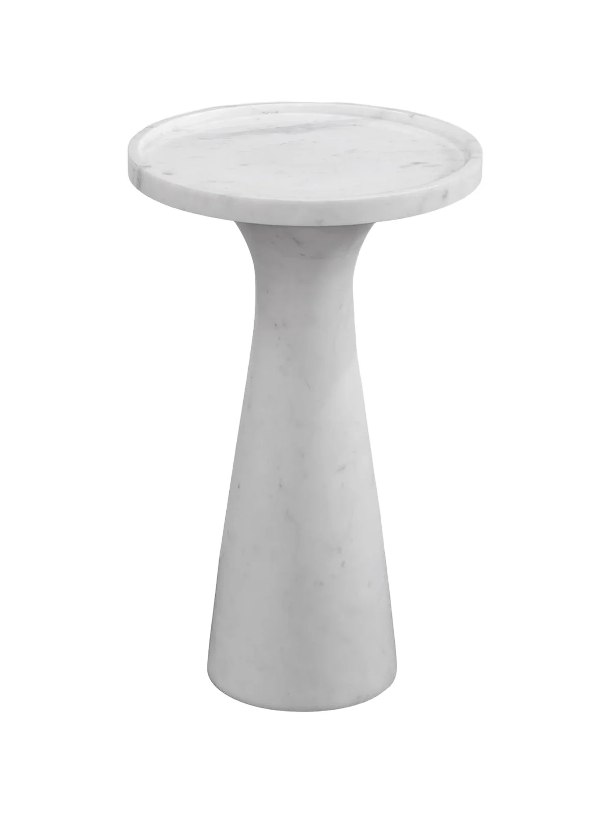Bassett Mirror Birdi Marble Accent Table