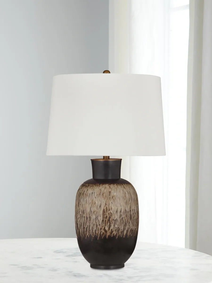 Bassett Mirror Mojave Drum-Shade Table Lamp | Thumbnail 2 Bassett Mirror Mojave Drum-Shade Table Lamp | Thumbnail 2