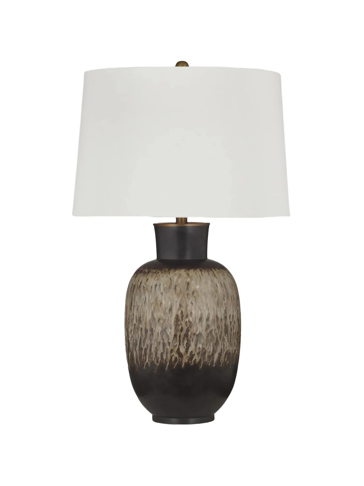Bassett Mirror Mojave Drum-Shade Table Lamp