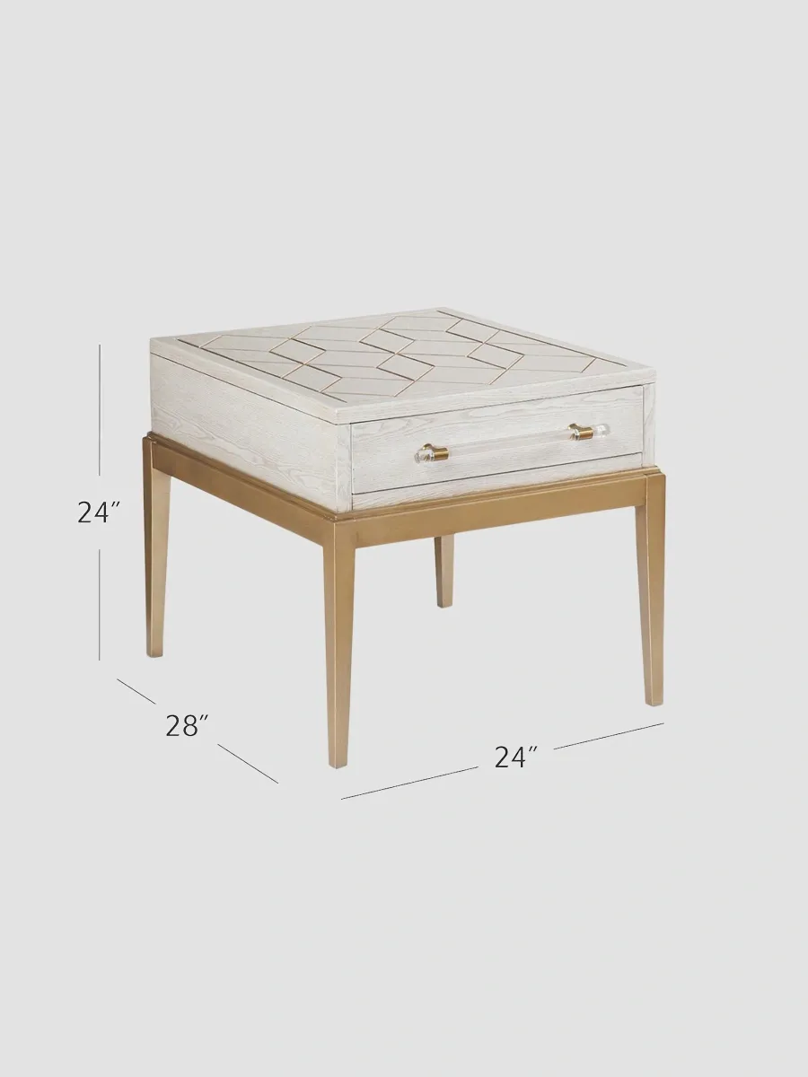Bassett Mirror Perrine End Table | Thumbnail 4