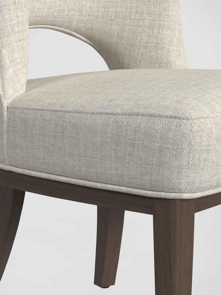 Bassett Mirror Toledo 2-Piece Dining Chair Set | Thumbnail 3