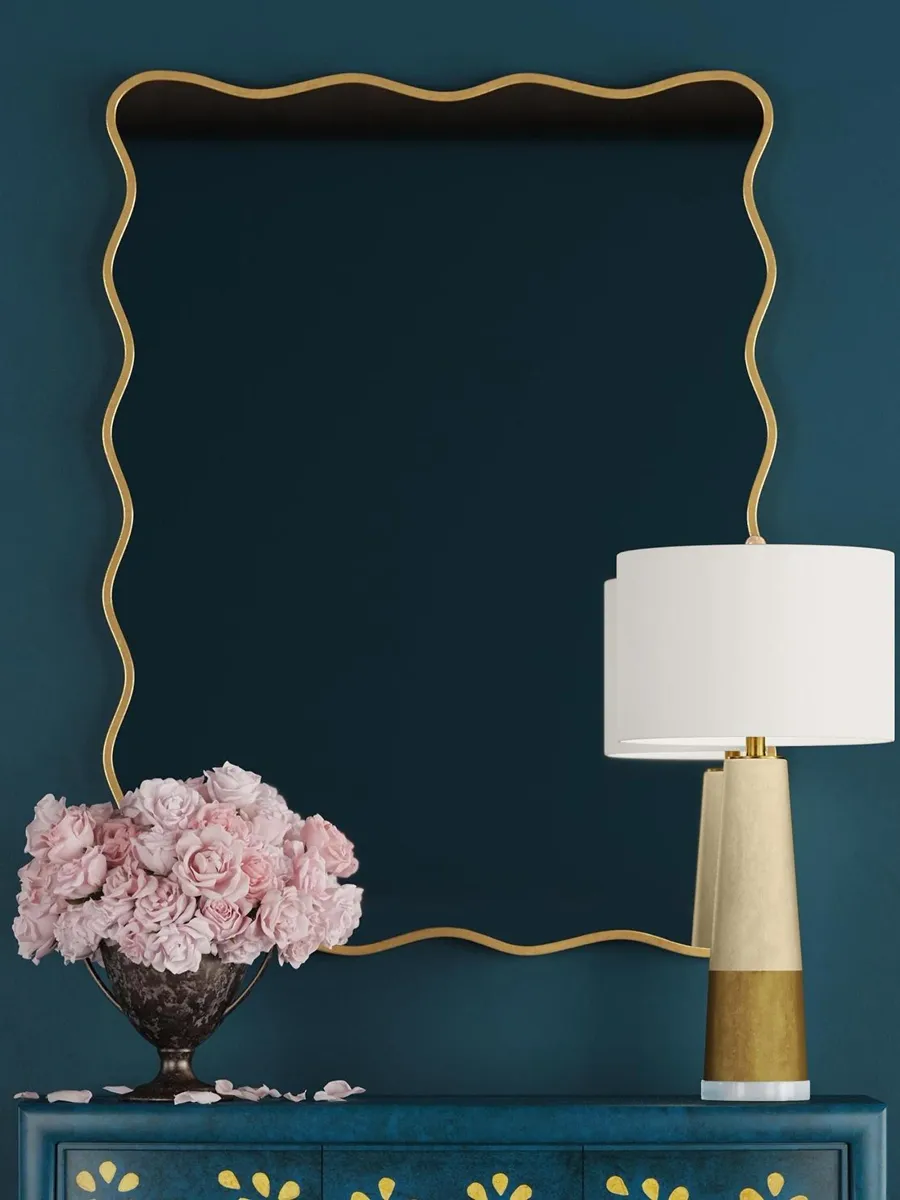 Bassett Mirror Hadar Waved Wall Mirror | Thumbnail 2 Bassett Mirror Hadar Waved Wall Mirror | Thumbnail 2