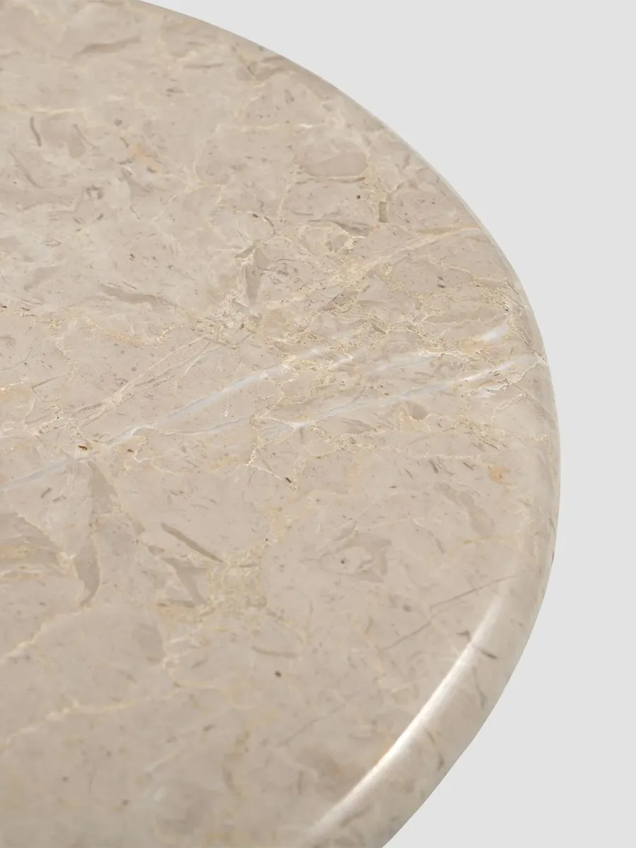 Bassett Mirror Asher Feather Marble Accent Table | Thumbnail 2
