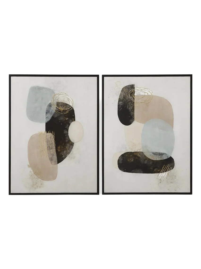 Bassett Mirror Athena 2-Piece Framed Original Painting Set