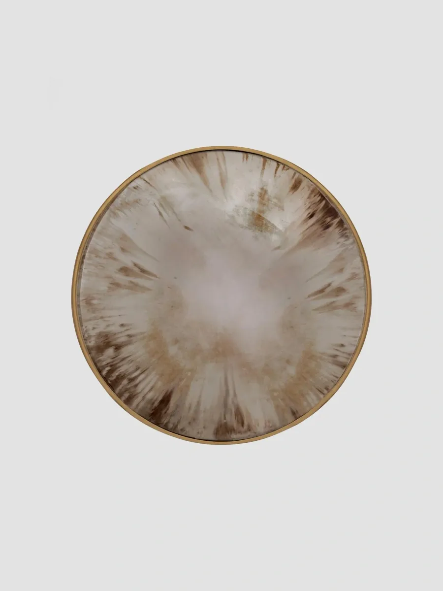 Bassett Mirror Hovland Antiqued Round Wall Mirror | Thumbnail 3 Bassett Mirror Hovland Antiqued Round Wall Mirror | Thumbnail 3
