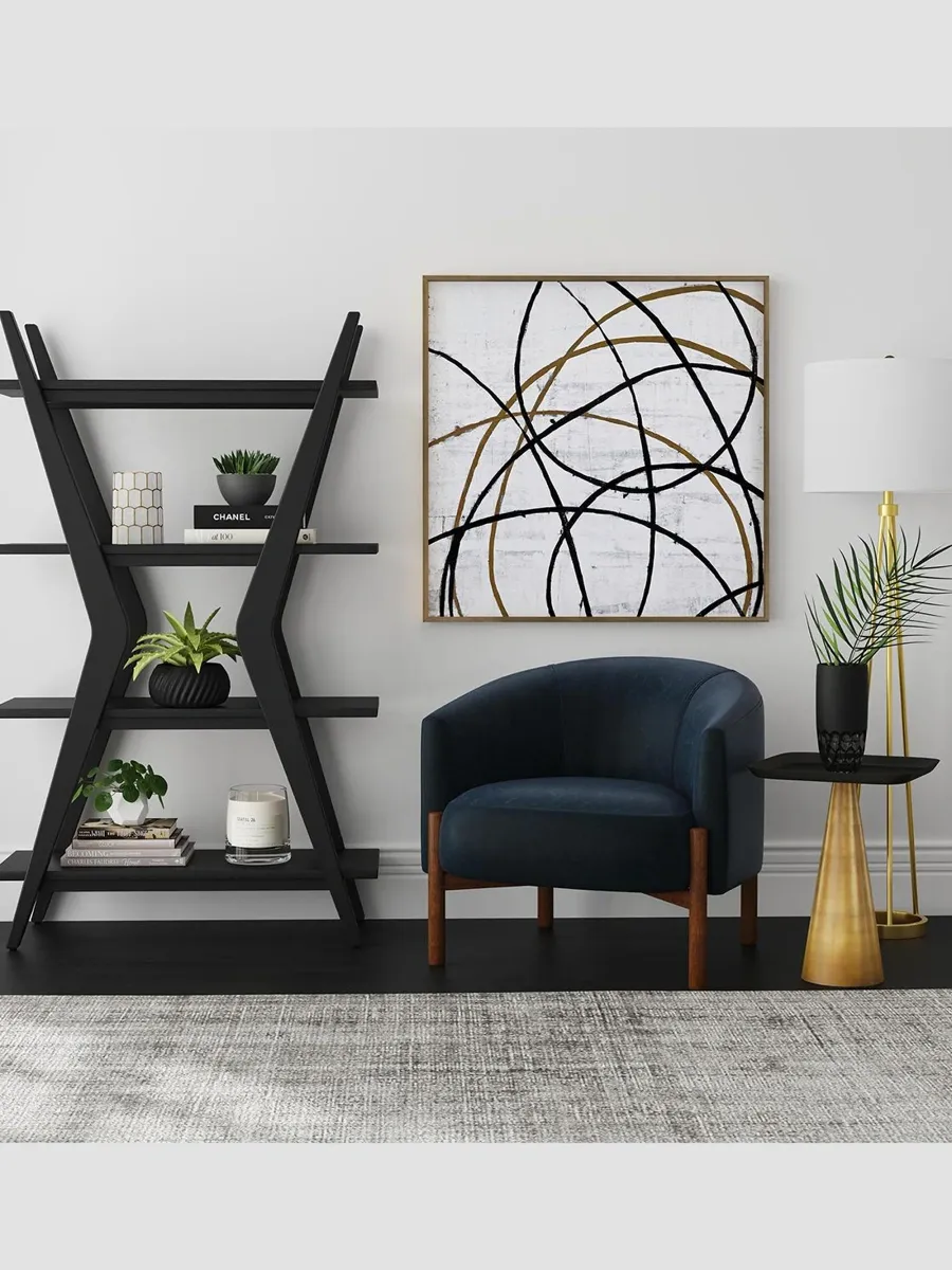 Bassett Mirror Ophelia Matte Wood Shelf | Thumbnail 4