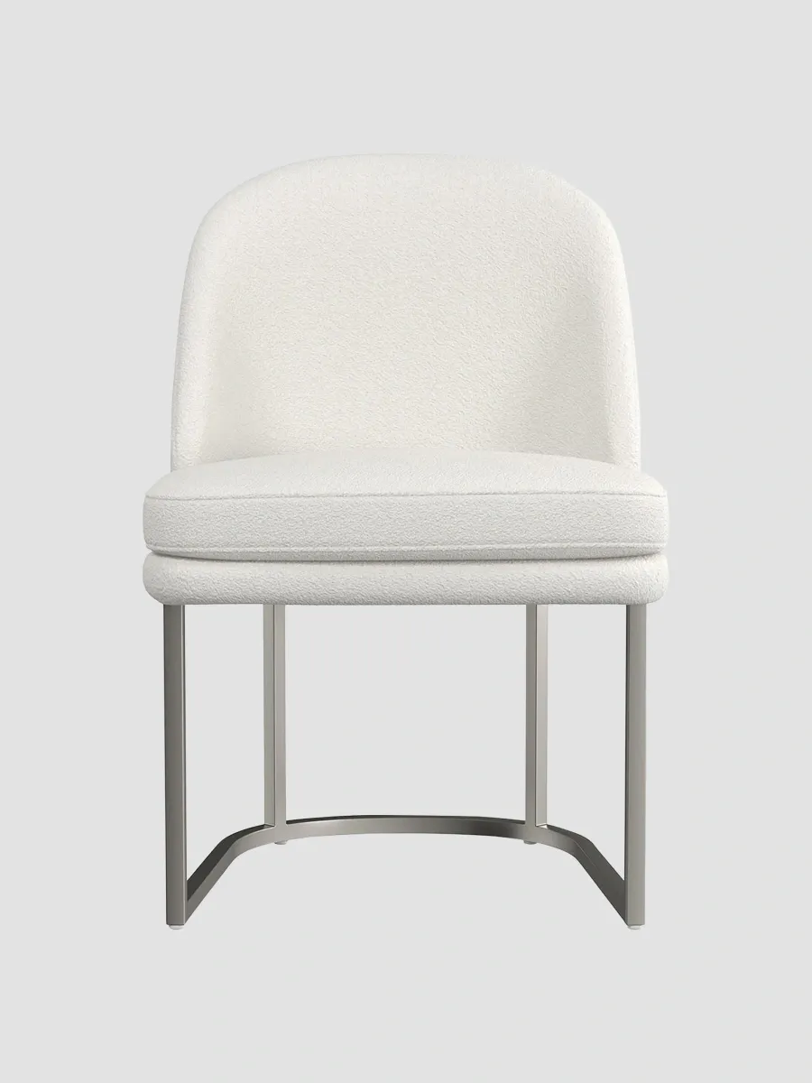 Bassett Mirror Mae Chenille Side Dining Chair | Thumbnail 2 Bassett Mirror Mae Chenille Side Dining Chair | Thumbnail 2