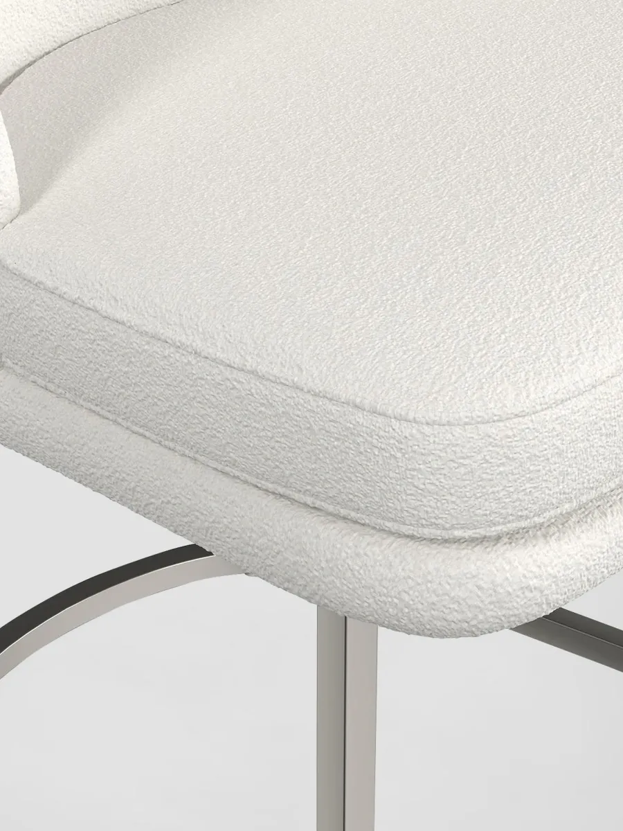Bassett Mirror Mae Chenille Side Dining Chair | Thumbnail 3 Bassett Mirror Mae Chenille Side Dining Chair | Thumbnail 3