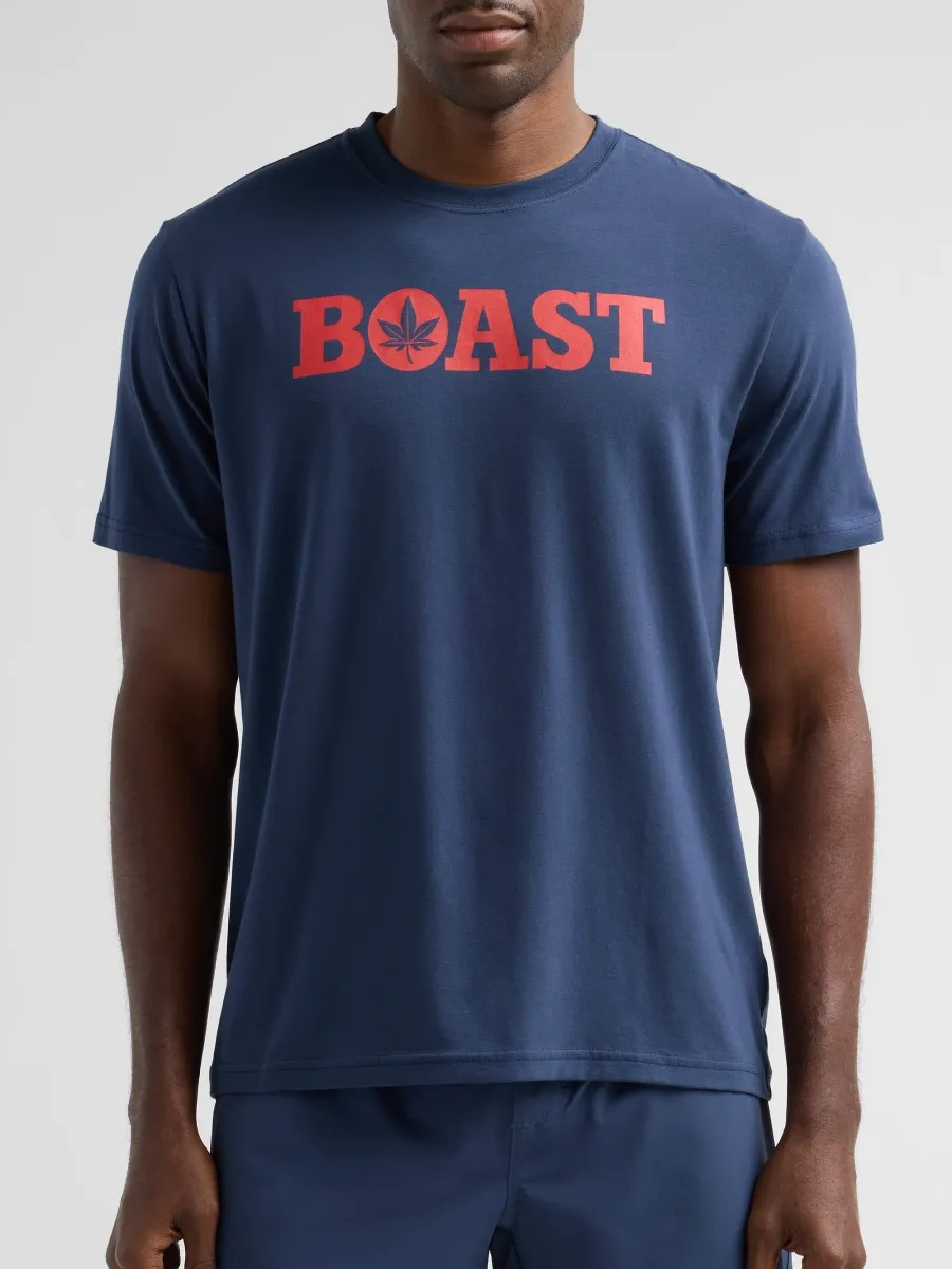 Boast Men Logo Crewneck T-Shirt | Thumbnail 5 Boast Men Logo Crewneck T-Shirt | Thumbnail 5