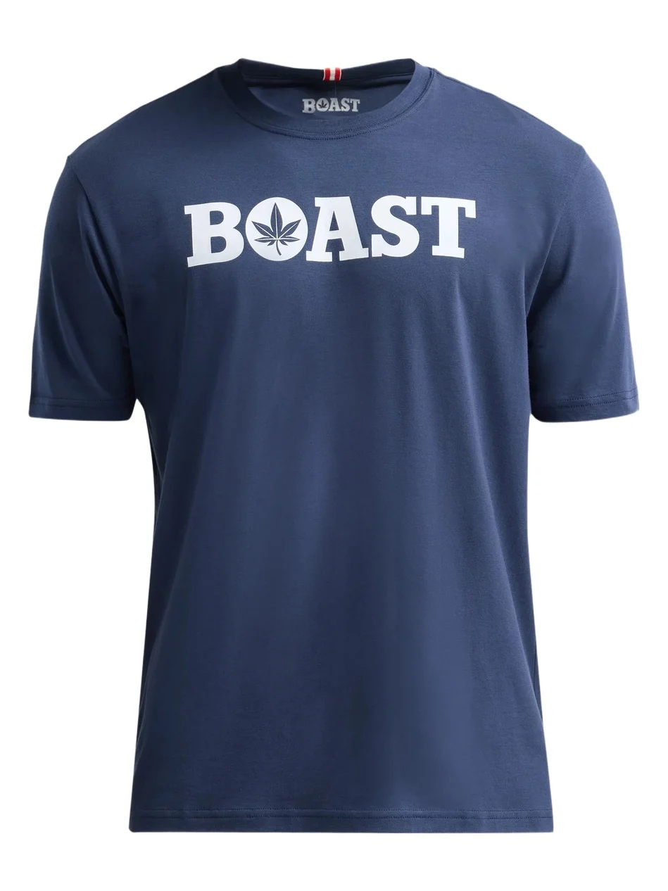 Boast Men Logo Crewneck T-Shirt