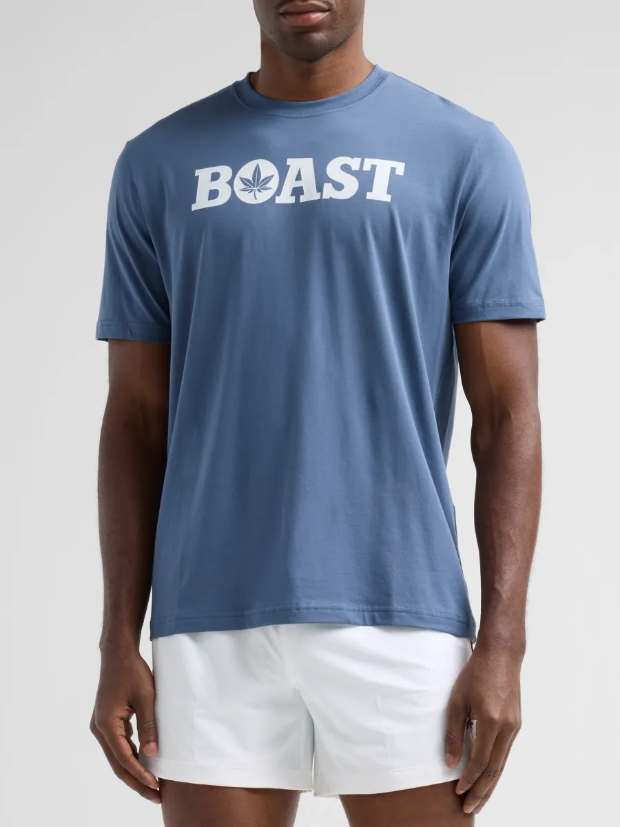 Boast Men Logo Crewneck T-Shirt | Thumbnail 4 Boast Men Logo Crewneck T-Shirt | Thumbnail 4