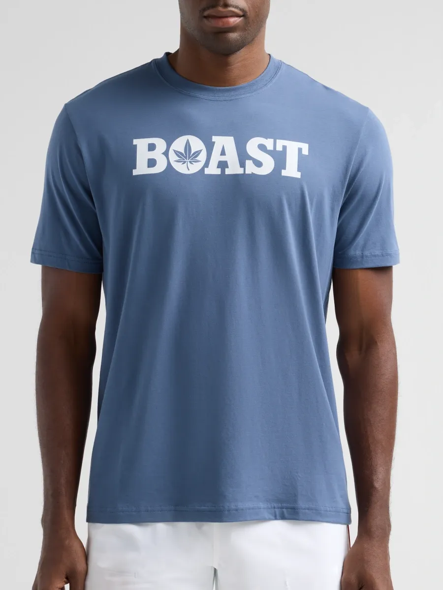 Boast Men Logo Crewneck T-Shirt | Thumbnail 5 Boast Men Logo Crewneck T-Shirt | Thumbnail 5