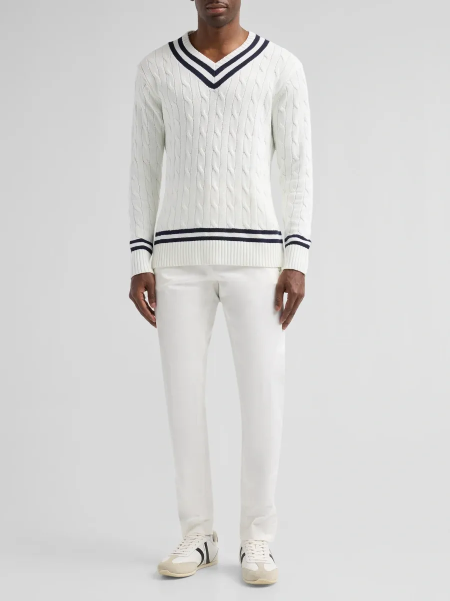 Boast Men Cotton-Blend Cable-Knit Sweater | Thumbnail 2 Boast Men Cotton-Blend Cable-Knit Sweater | Thumbnail 2