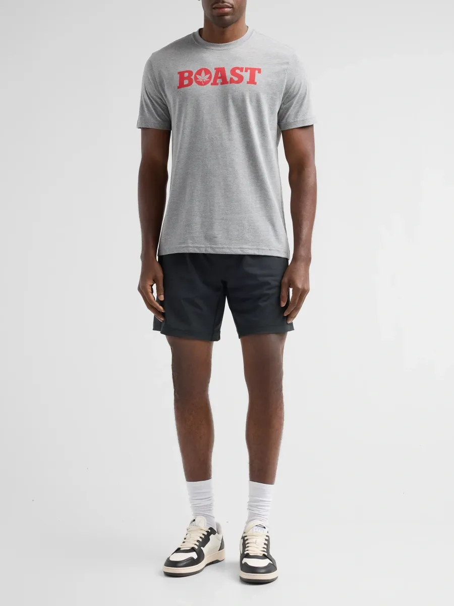 Boast Men Logo Crewneck T-Shirt | Thumbnail 2