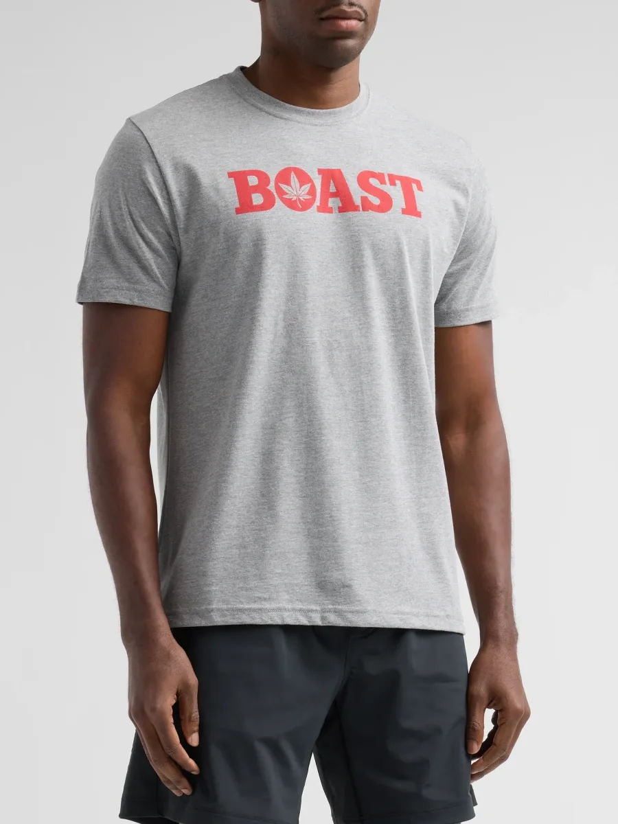 Boast Men Logo Crewneck T-Shirt | Thumbnail 4