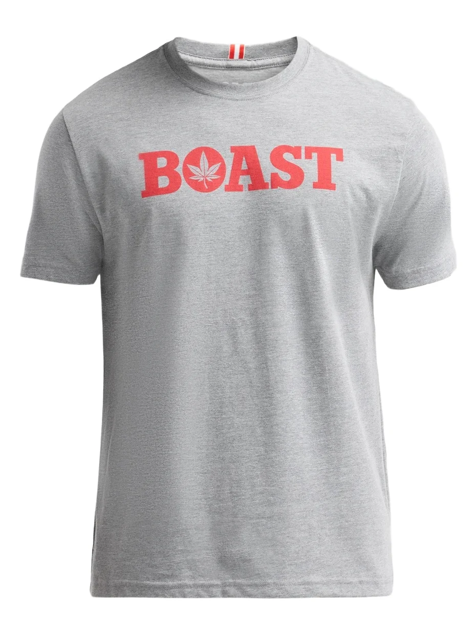 Boast Men Logo Crewneck T-Shirt