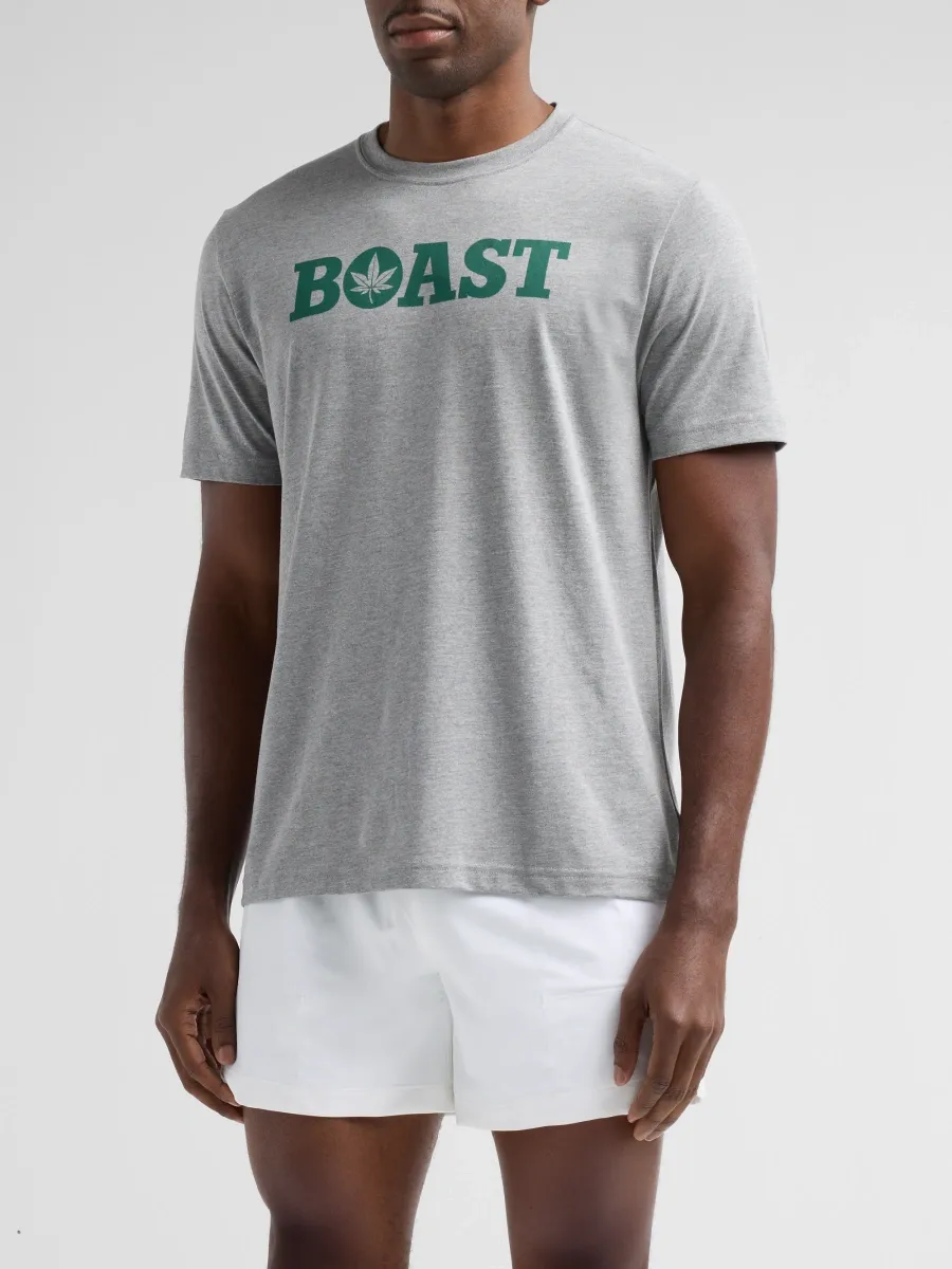 Boast Men Logo Crewneck T-Shirt | Thumbnail 4
