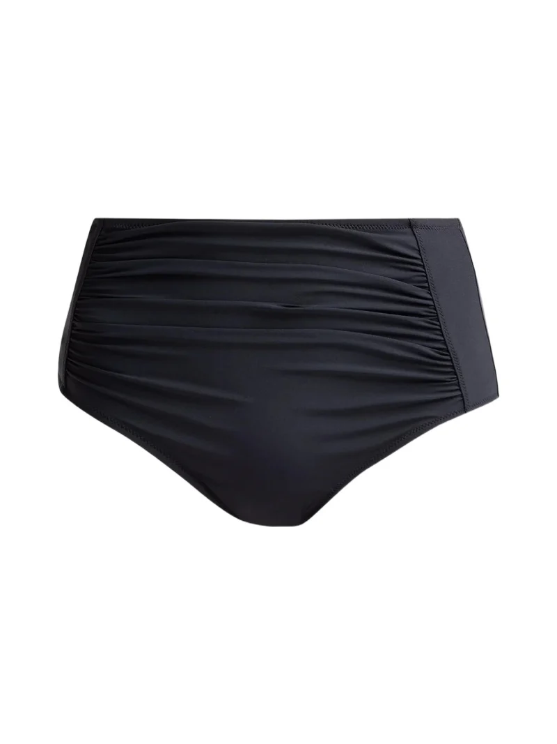 Johnny Was Women's Ruched High-Waisted Bikini Bottom