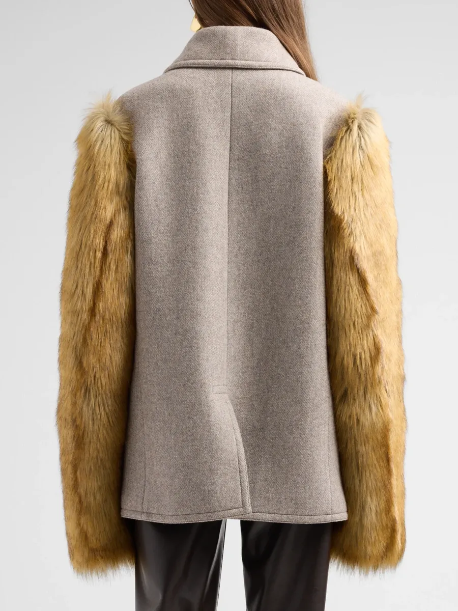 Altuzarra Women's Jordan Wool Double-Breasted Coat | Thumbnail 3