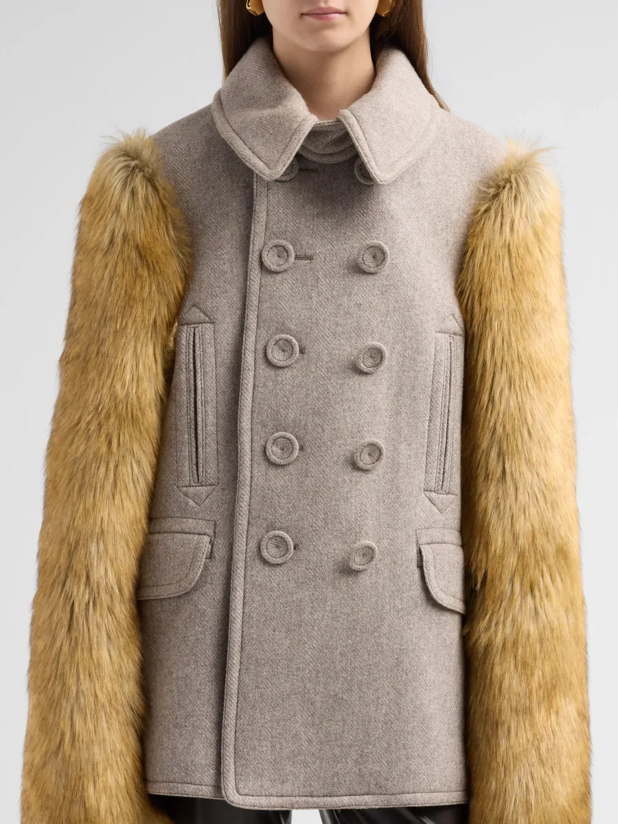Altuzarra Women's Jordan Wool Double-Breasted Coat | Thumbnail 5
