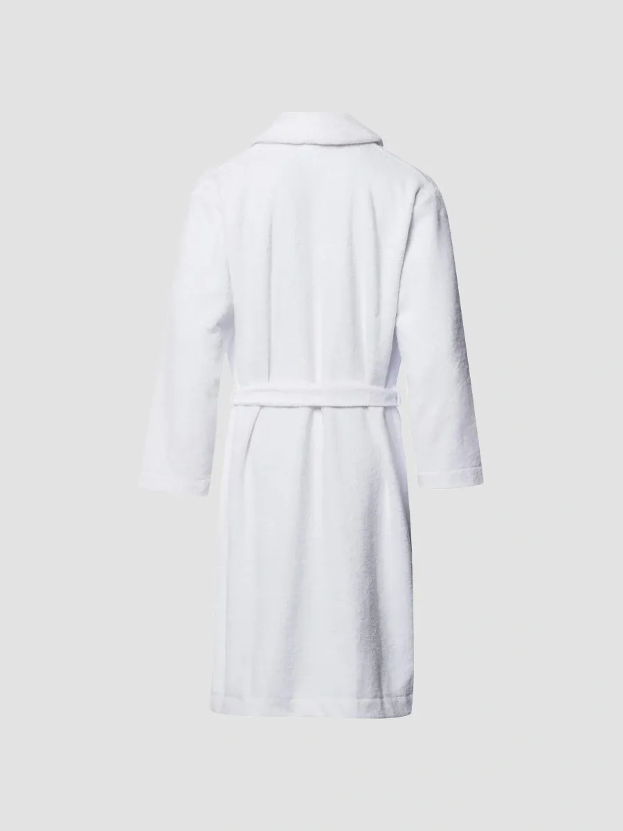 Hanro Men's Plush Cotton Terry Velour Robe | Thumbnail 2 Hanro Men's Plush Cotton Terry Velour Robe | Thumbnail 2