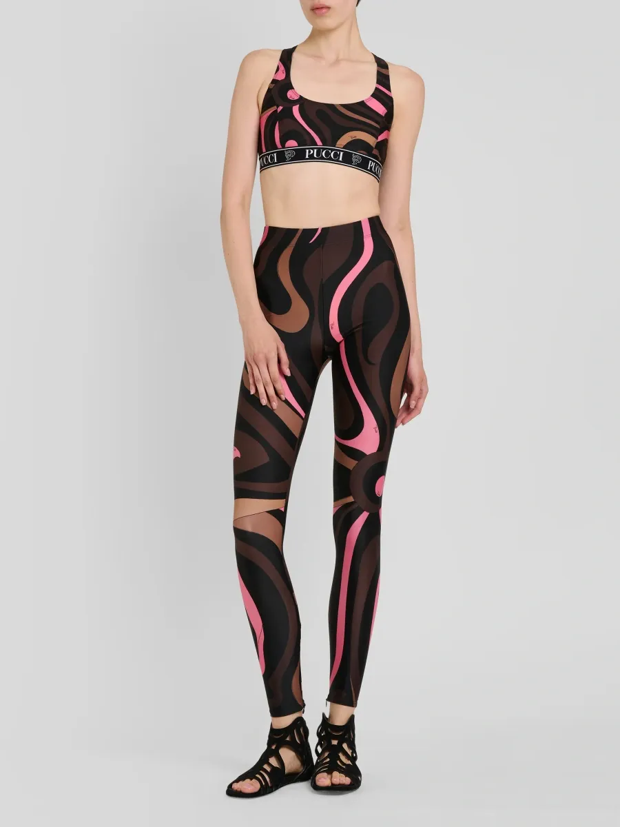 PUCCI Women's Printed High-Rise Leggings | Thumbnail 2 PUCCI Women's Printed High-Rise Leggings | Thumbnail 2