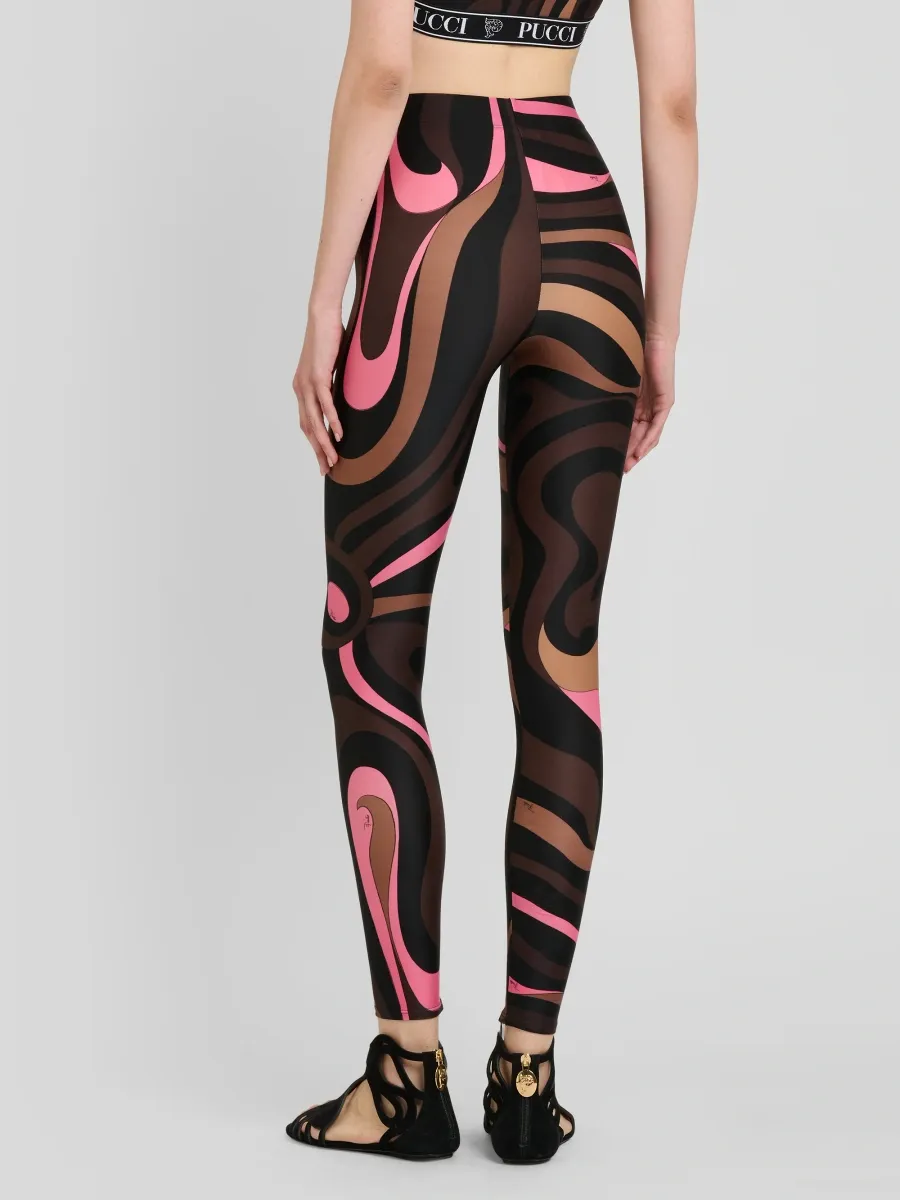 PUCCI Women's Printed High-Rise Leggings | Thumbnail 3 PUCCI Women's Printed High-Rise Leggings | Thumbnail 3
