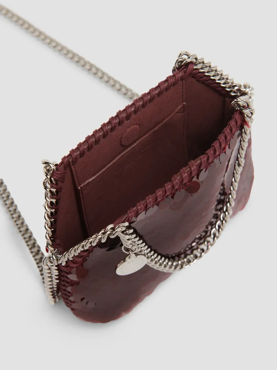 Stella McCartney Women's Falabella Mini Sequined Shoulder Bag | Thumbnail 4
