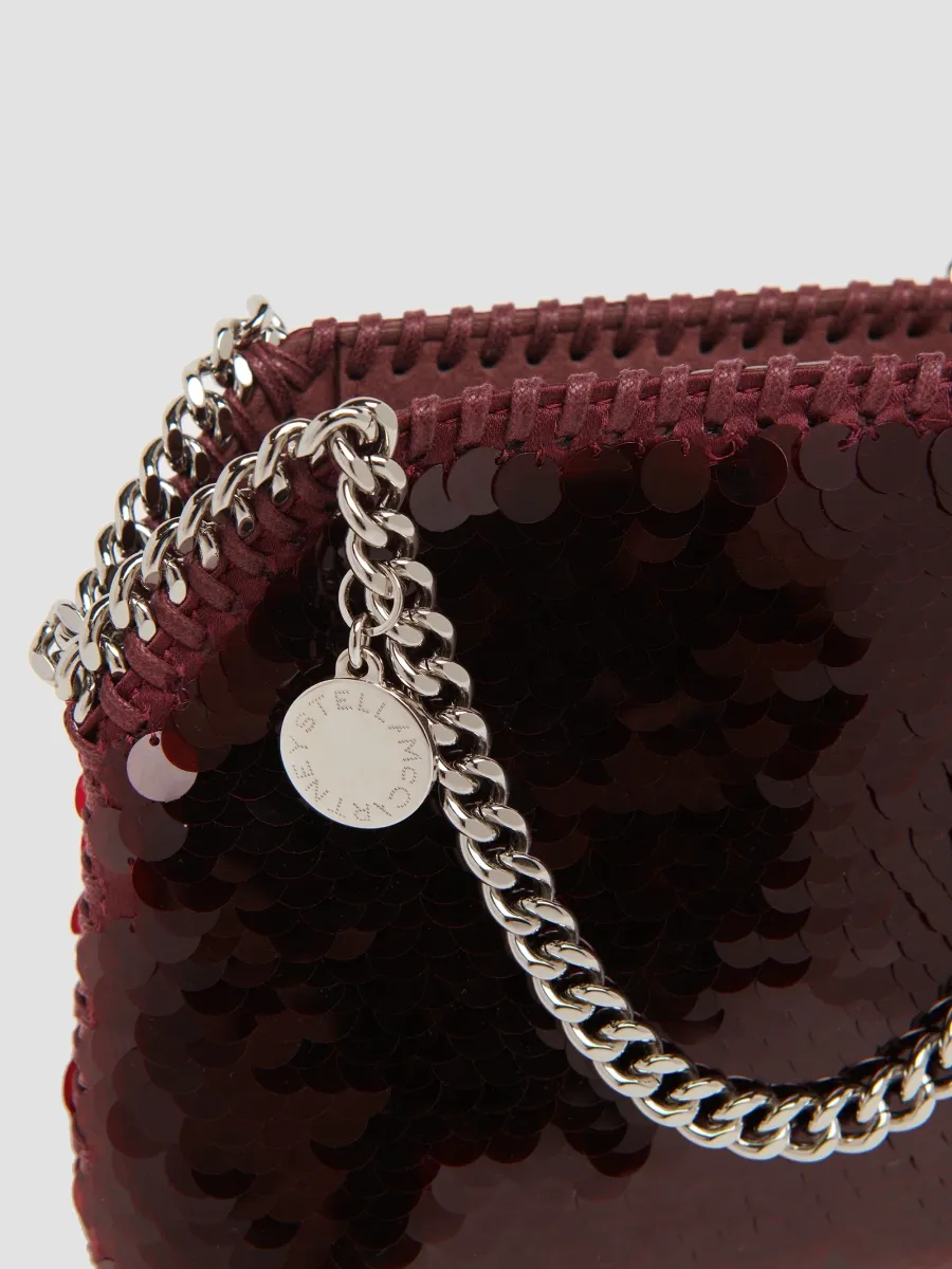 Stella McCartney Women's Falabella Mini Sequined Shoulder Bag | Thumbnail 6