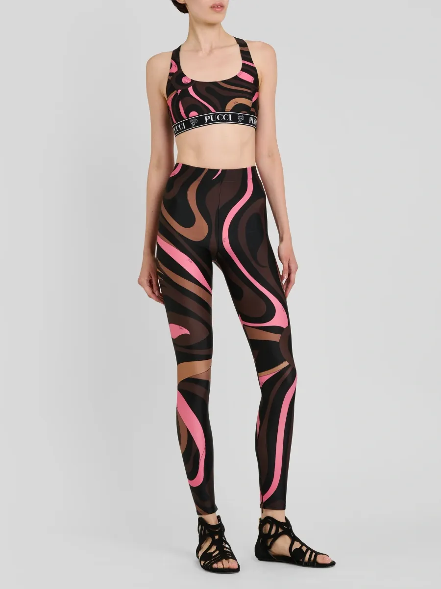 PUCCI Women's Printed Sports Bra | Thumbnail 2 PUCCI Women's Printed Sports Bra | Thumbnail 2