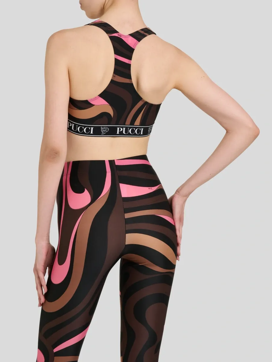 PUCCI Women's Printed Sports Bra | Thumbnail 3 PUCCI Women's Printed Sports Bra | Thumbnail 3