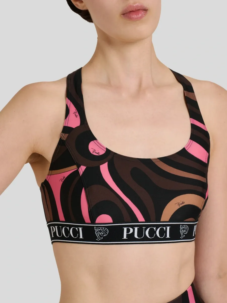 PUCCI Women's Printed Sports Bra | Thumbnail 5 PUCCI Women's Printed Sports Bra | Thumbnail 5