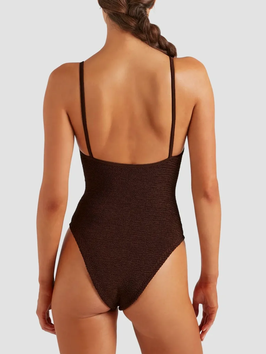 Hunza G Women's Mia Beaded One-Piece Swimsuit | Thumbnail 4 Hunza G Women's Mia Beaded One-Piece Swimsuit | Thumbnail 4