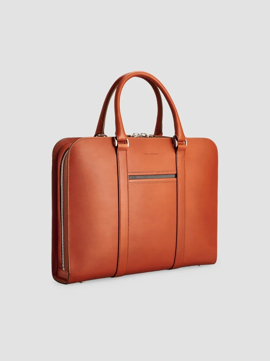 Carl Friedrik Men Heritage Palissy Leather Briefcase | Thumbnail 2 Carl Friedrik Men Heritage Palissy Leather Briefcase | Thumbnail 2
