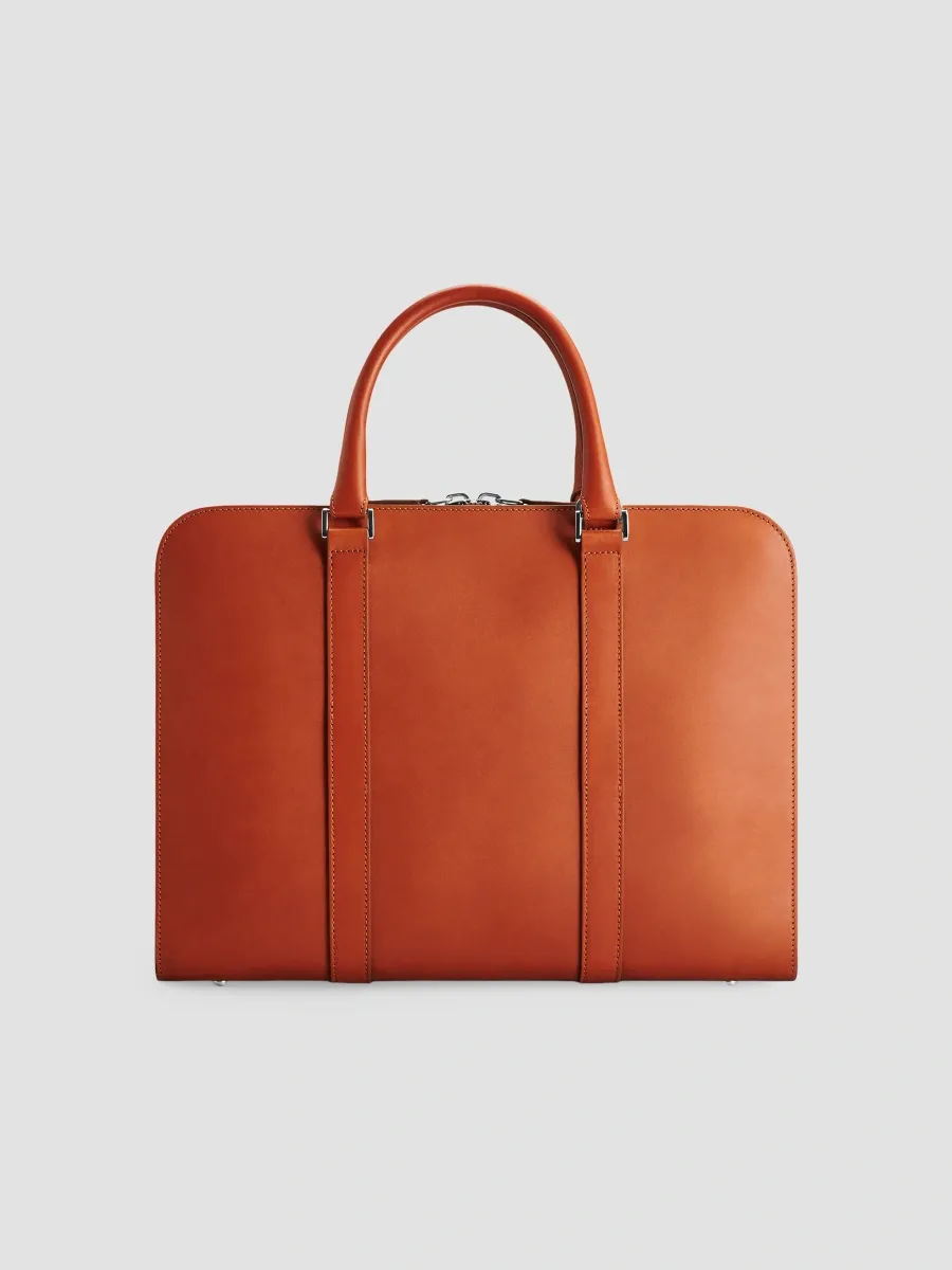 Carl Friedrik Men Heritage Palissy Leather Briefcase | Thumbnail 3 Carl Friedrik Men Heritage Palissy Leather Briefcase | Thumbnail 3
