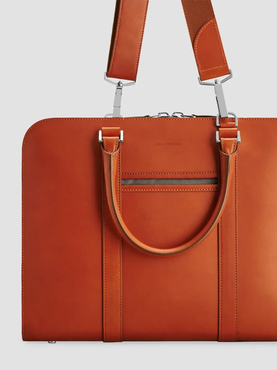 Carl Friedrik Men Heritage Palissy Leather Briefcase | Thumbnail 5 Carl Friedrik Men Heritage Palissy Leather Briefcase | Thumbnail 5
