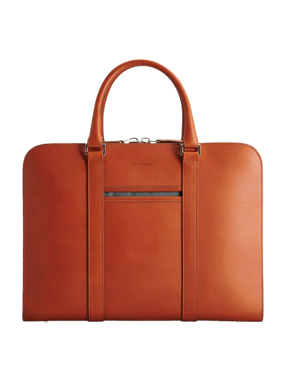 Carl Friedrik Men Heritage Palissy Leather Briefcase