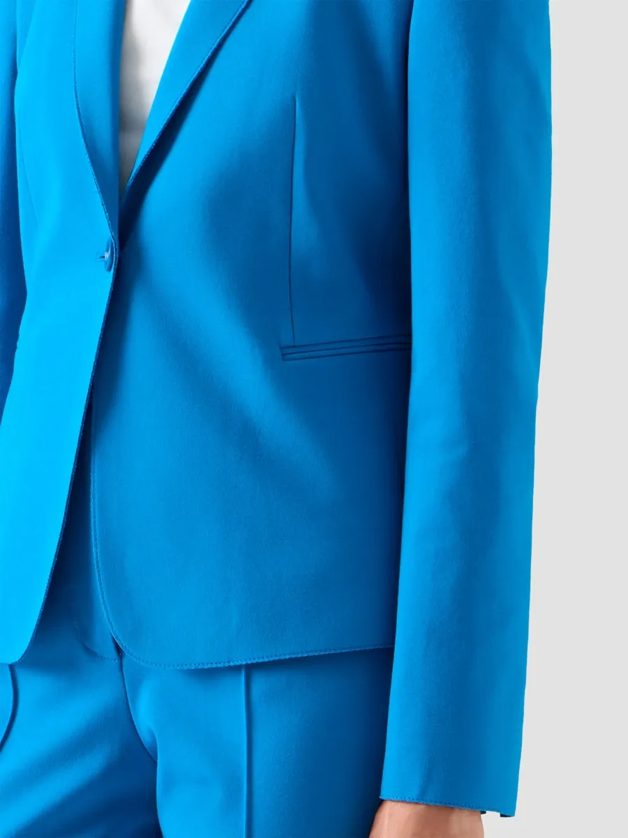 Akris punto Women's Notch-Lapel Jersey Jacket | Thumbnail 5