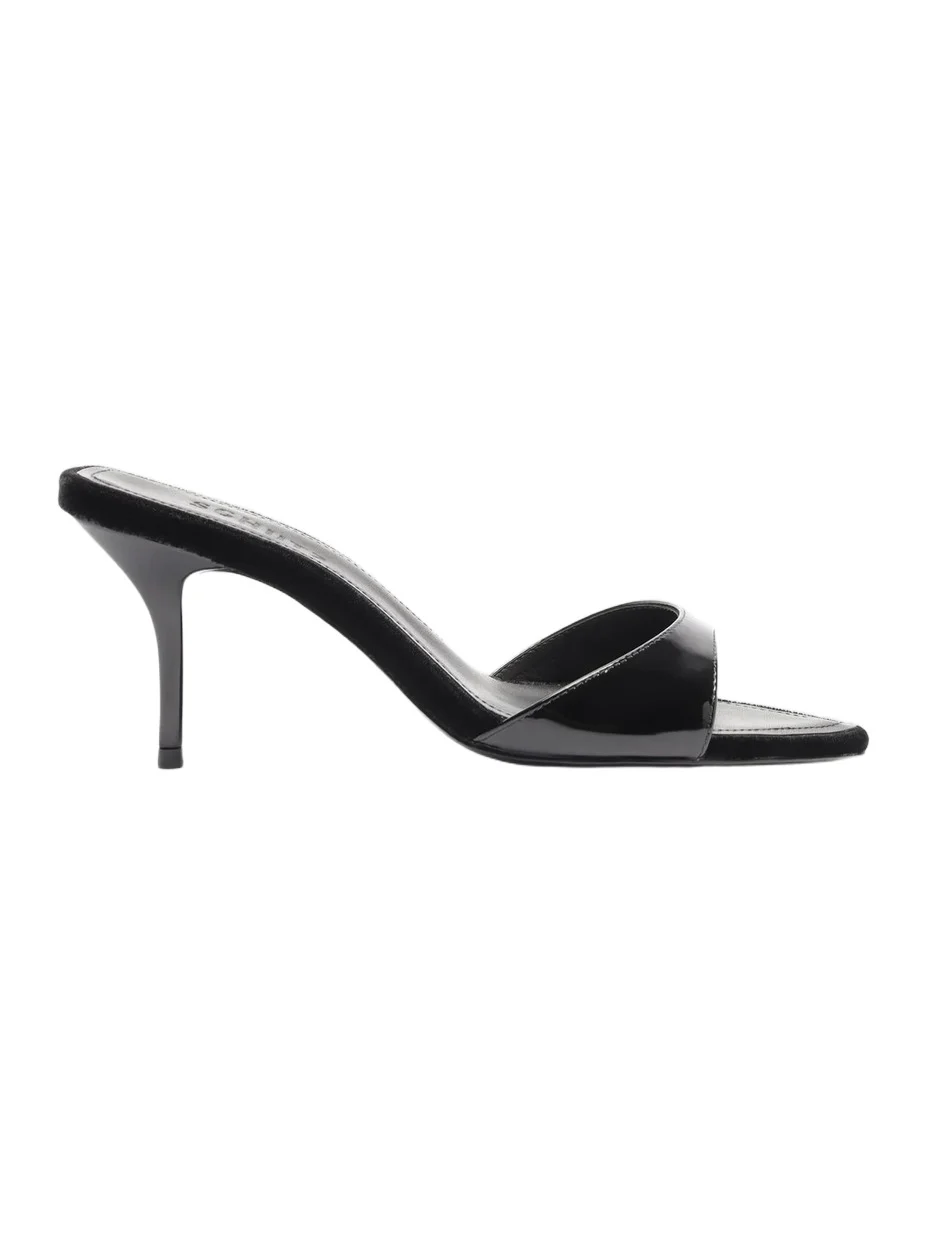 Women's Elodie 75MM Patent Leather Slip-On Sandals Women's Elodie 75MM Patent Leather Slip-On Sandals
