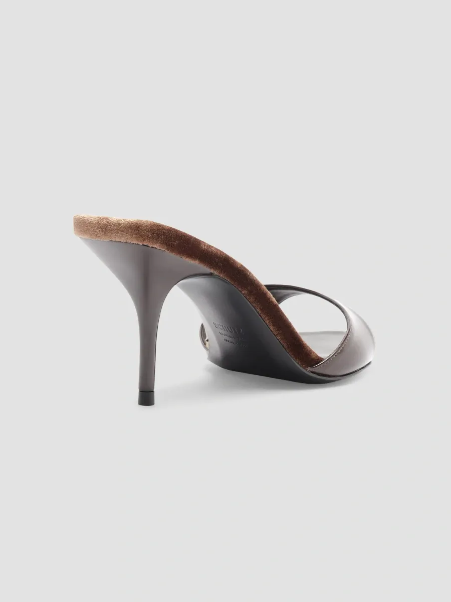 Schutz Women's Elodie 75MM Patent Leather Slip-On Sandals | Thumbnail 3 Schutz Women's Elodie 75MM Patent Leather Slip-On Sandals | Thumbnail 3