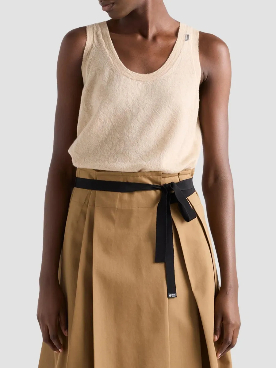 Prada Women's Cashmere Tank Top | Thumbnail 2