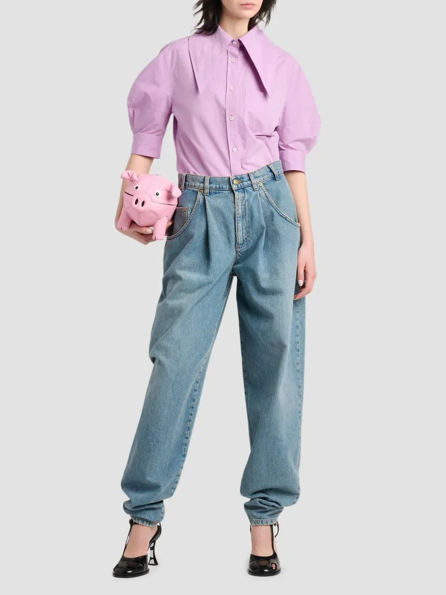 MOSCHINO Women's Pig Collector Clutch | Thumbnail 2 MOSCHINO Women's Pig Collector Clutch | Thumbnail 2