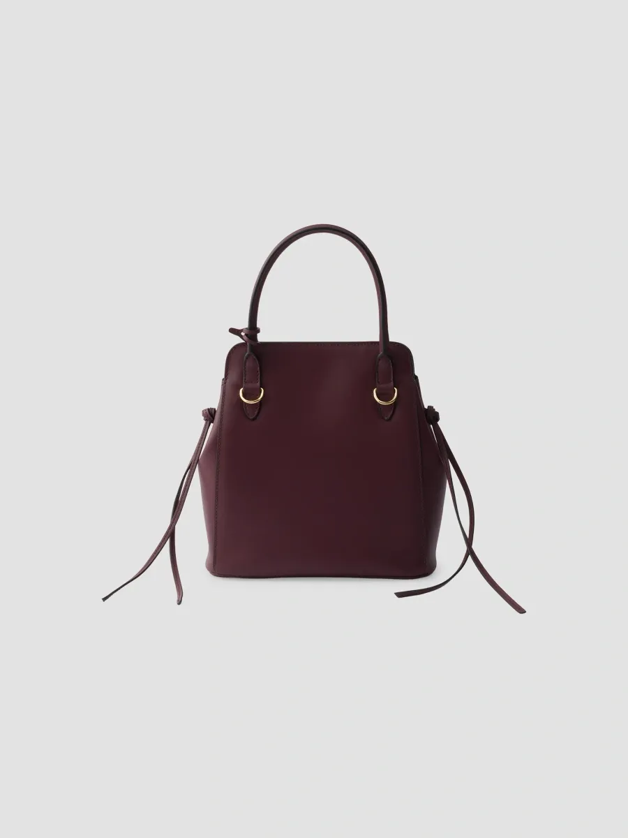 Prada Women's Carry Leather Mini Top Handle Bag | Thumbnail 3