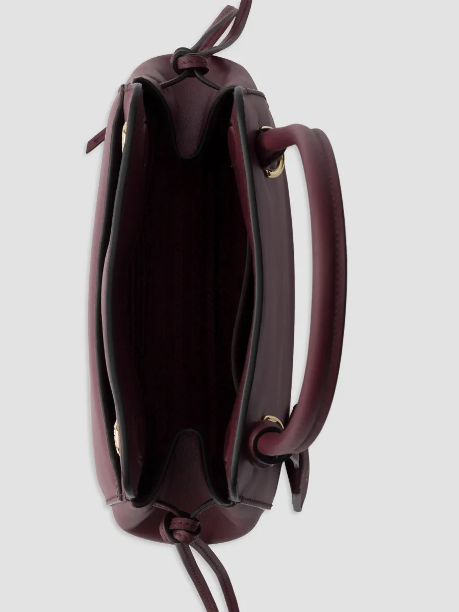 Prada Women's Carry Leather Mini Top Handle Bag | Thumbnail 4
