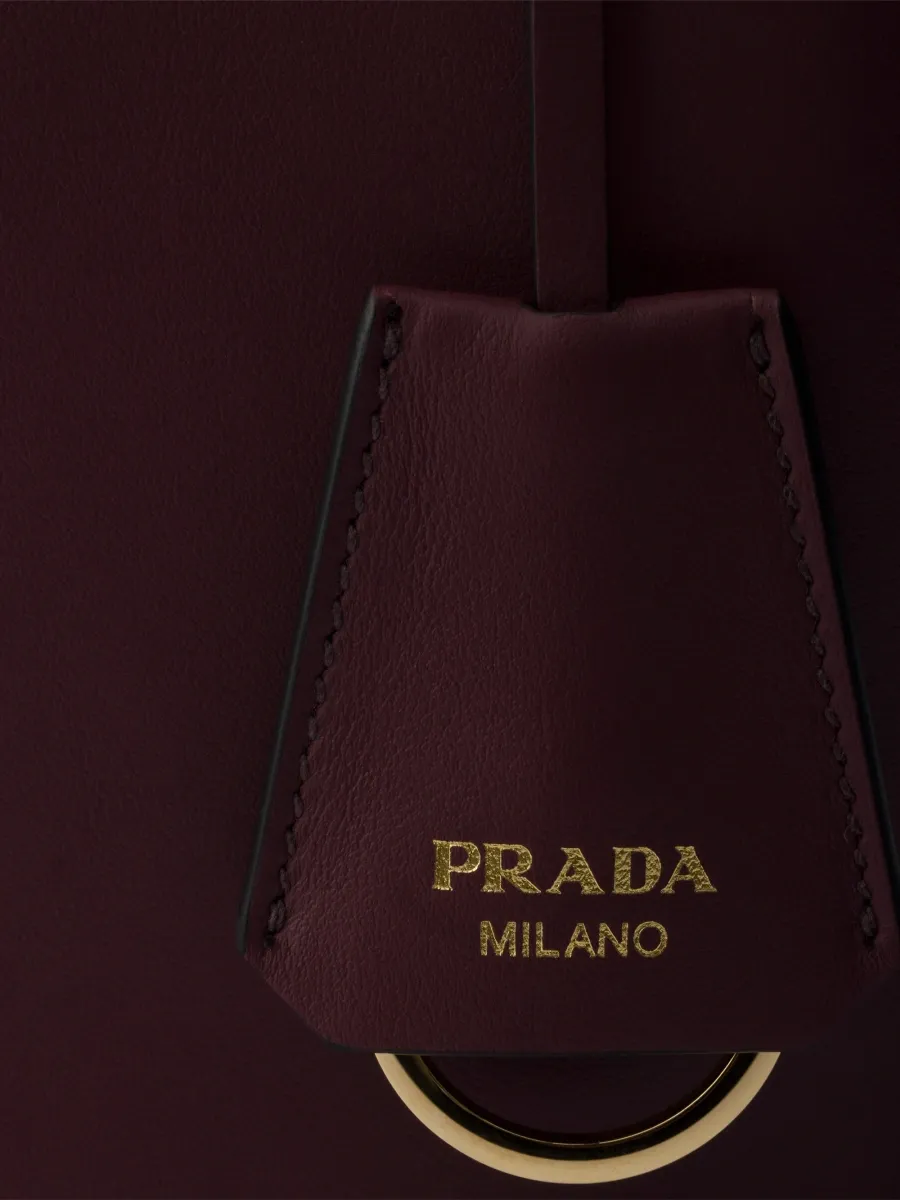 Prada Women's Carry Leather Mini Top Handle Bag | Thumbnail 6