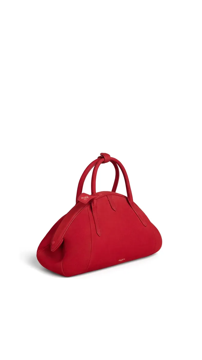 Alaïa Purse Top Handle Bag In Nubuck | Thumbnail 2 Alaïa Purse Top Handle Bag In Nubuck | Thumbnail 2